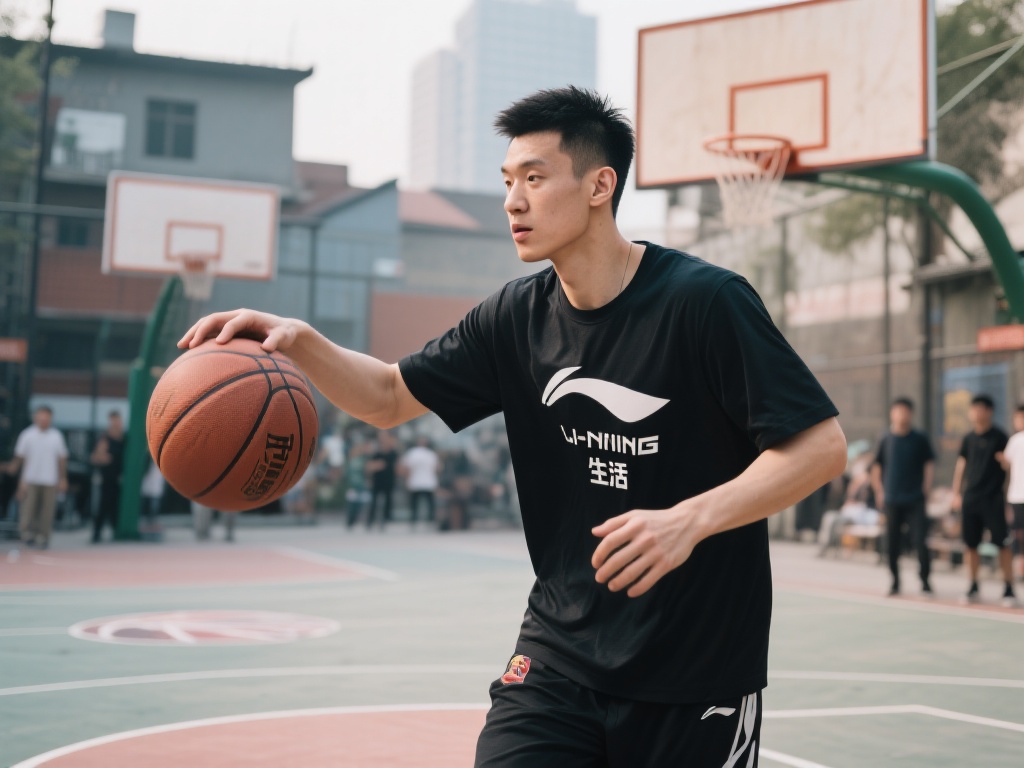 方硕在视频中展示了他如何通过篮球连接生活